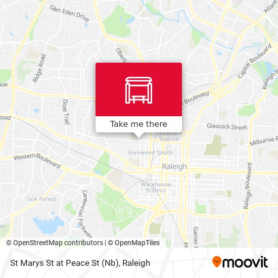 Mapa de St Marys St at Peace St (Nb)