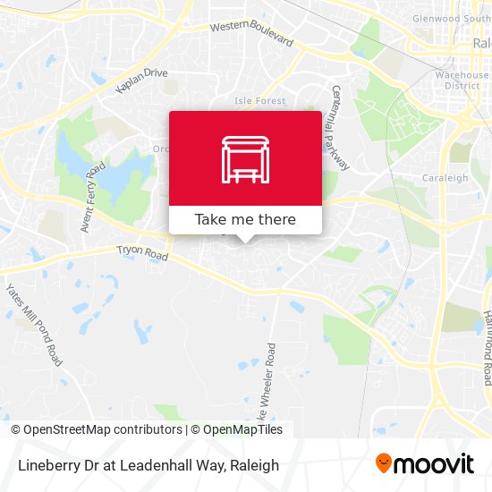 Lineberry Dr at Leadenhall Way map