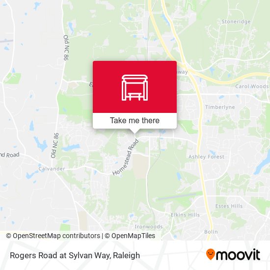 Mapa de Rogers Road at Sylvan Way