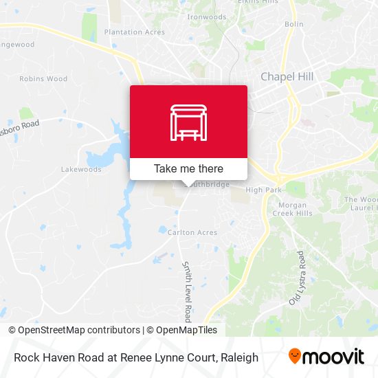Mapa de Rock Haven Road at Renee Lynne Court