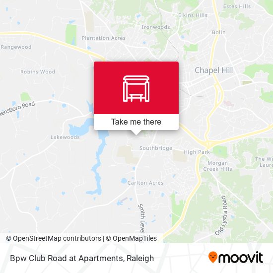 Bpw Club Road at Apartments map