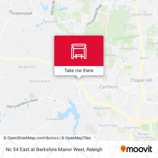 Mapa de Nc 54 East at Berkshire Manor West