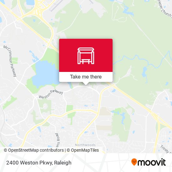Mapa de 2400 Weston Pkwy