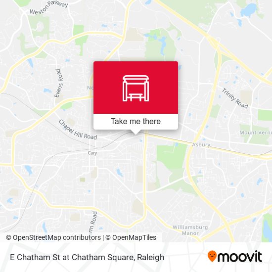 E Chatham St at Chatham Square map