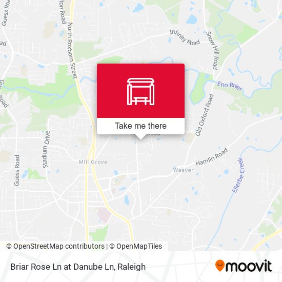 Mapa de Briar Rose Ln at Danube Ln