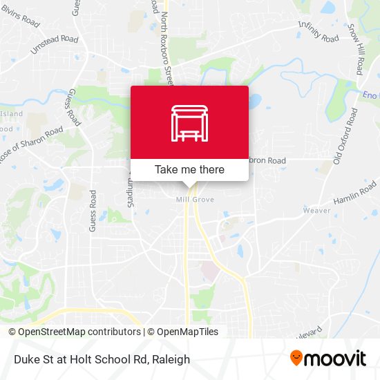 Duke St at Holt School Rd map