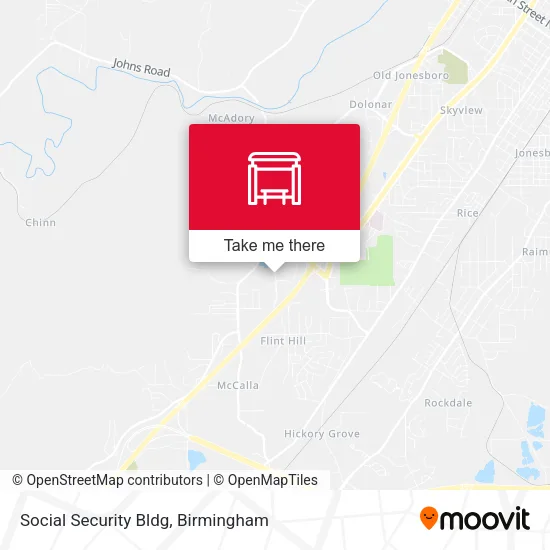 Mapa de Social Security Bldg