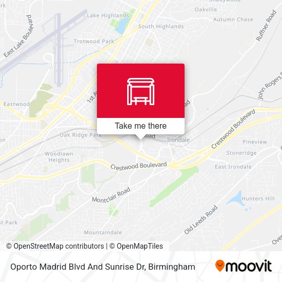 Mapa de Oporto Madrid Blvd And Sunrise Dr