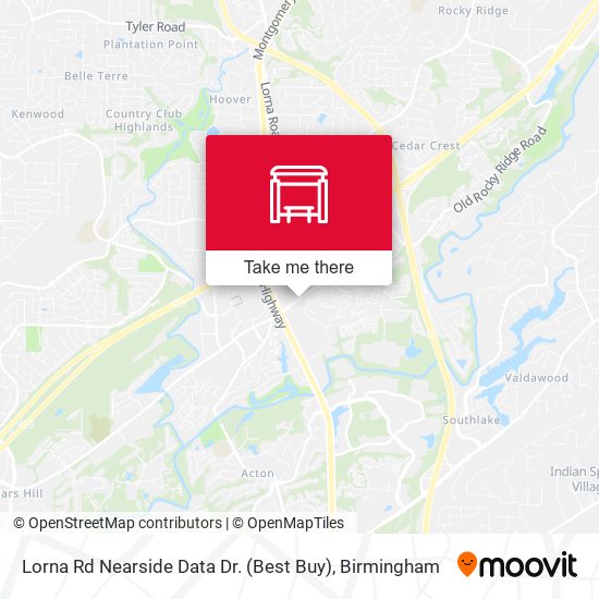 Mapa de Lorna Rd Nearside Data Dr. (Best Buy)