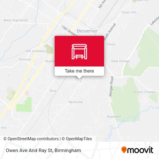 Owen Ave And Ray St map