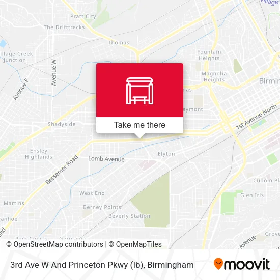 Mapa de 3rd Ave W And Princeton Pkwy (Ib)