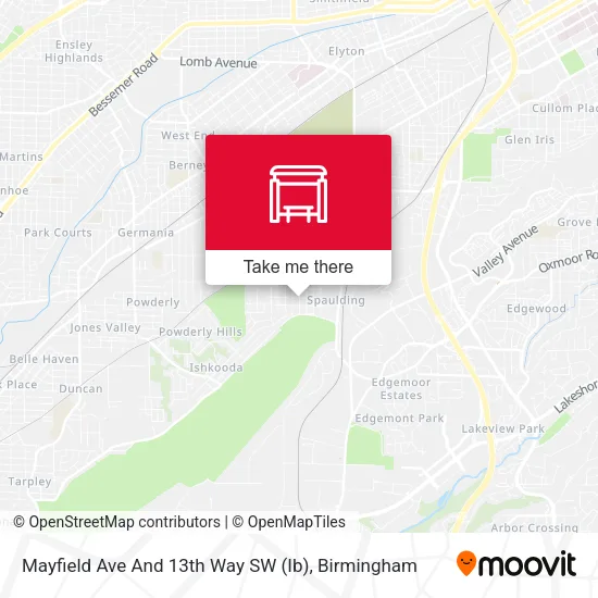 Mapa de Mayfield Ave And 13th Way SW (Ib)