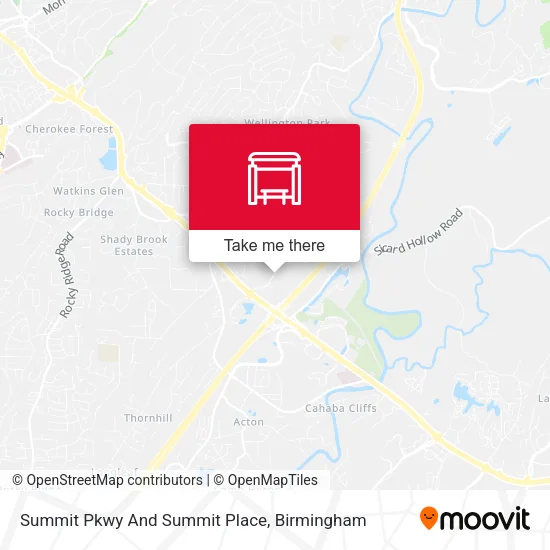 Mapa de Summit Pkwy And Summit Place