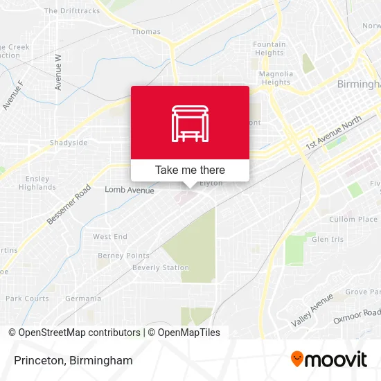 Mapa de Princeton