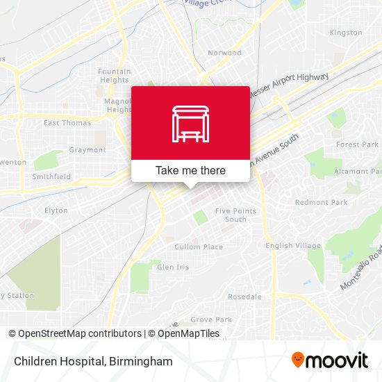 Children Hospital map