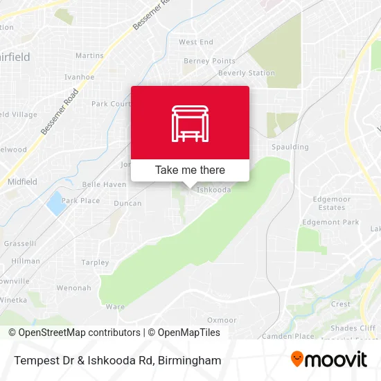Mapa de Tempest Dr & Ishkooda Rd