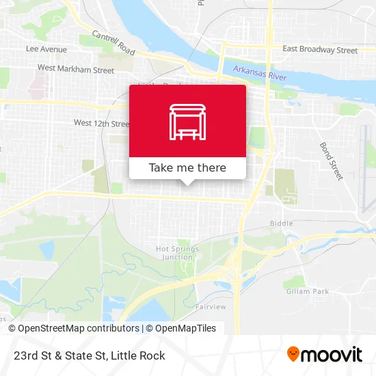 Mapa de 23rd St & State St