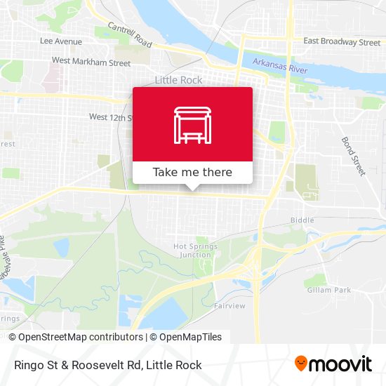 Ringo St & Roosevelt Rd map