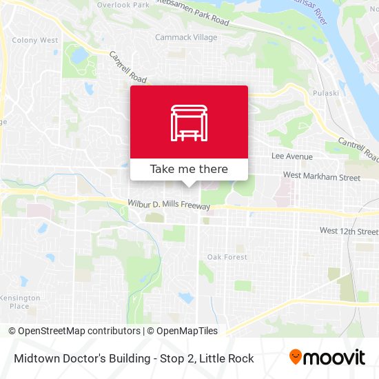 Mapa de Midtown Doctor's Building - Stop 2