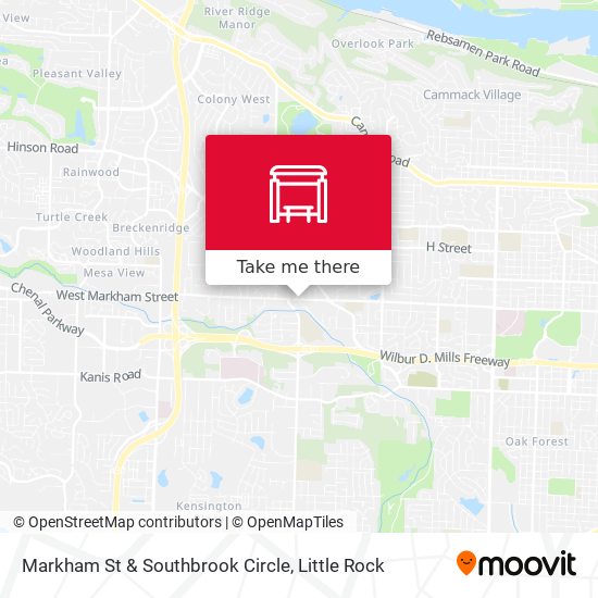 Mapa de Markham St & Southbrook Circle