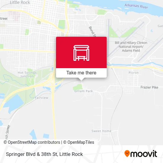 Springer Blvd & 38th St map
