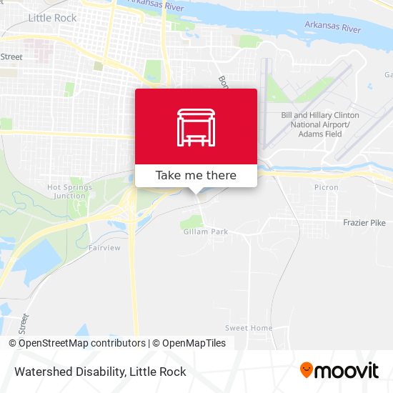 Mapa de Watershed Disability