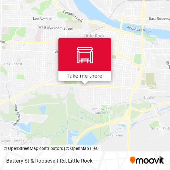 Mapa de Battery St & Roosevelt Rd