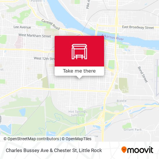 Mapa de Charles Bussey Ave & Chester St