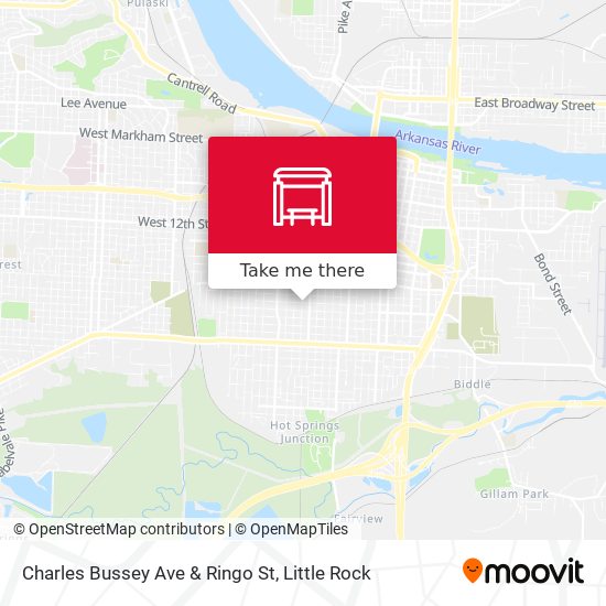 Charles Bussey Ave & Ringo St map