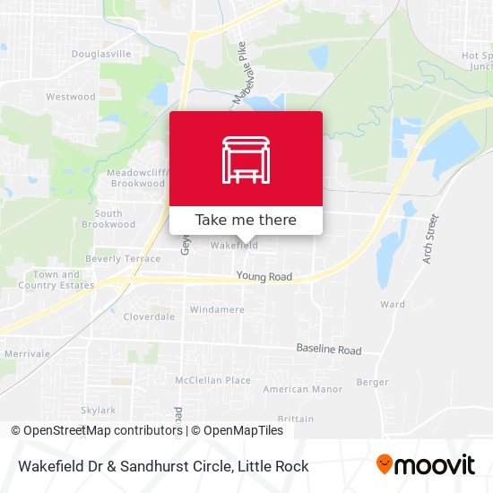 Mapa de Wakefield Dr & Sandhurst Circle