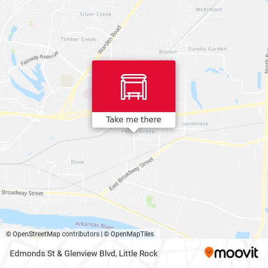 Edmonds St & Glenview Blvd map