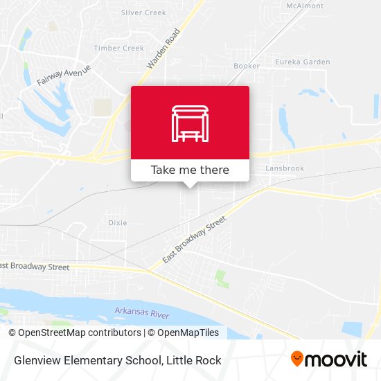 Glenview Elementary School map