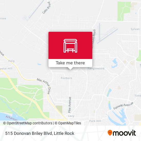 515 Donovan Briley Blvd map