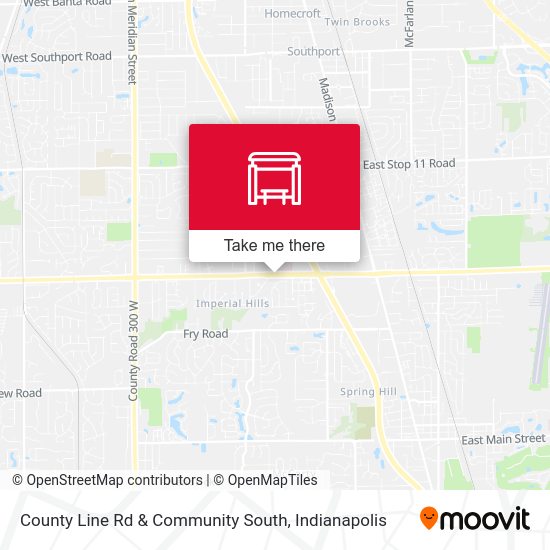 Mapa de County Line Rd & Community South
