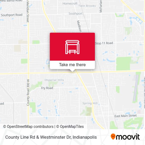 Mapa de County Line Rd & Westminster Dr