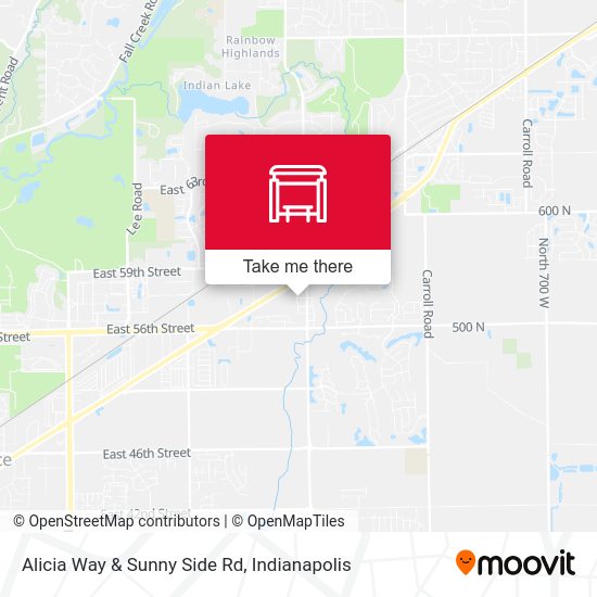Mapa de Alicia Way & Sunny Side Rd