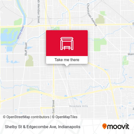 Mapa de Shelby St & Edgecombe Ave