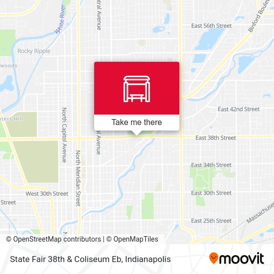 State Fair 38th & Coliseum Eb map