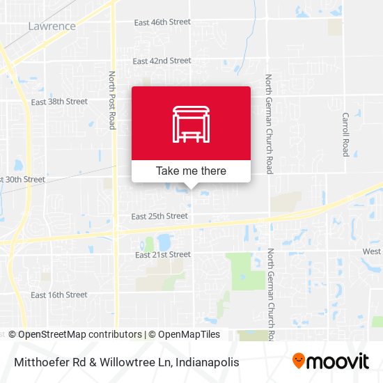 Mapa de Mitthoefer Rd & Willowtree Ln