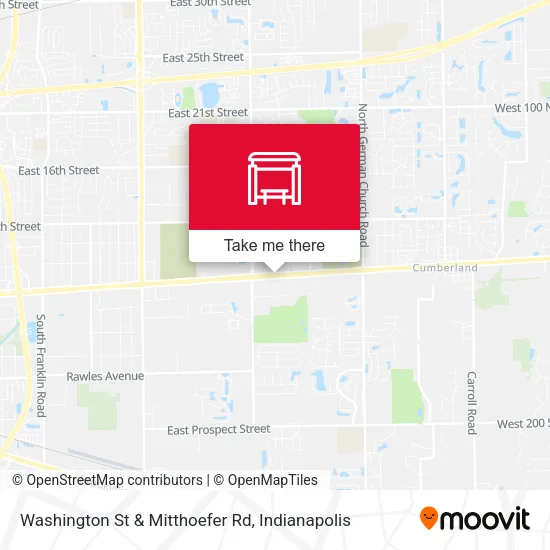Washington St & Mitthoefer Rd map