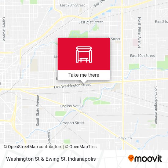 Mapa de Washington St & Ewing St