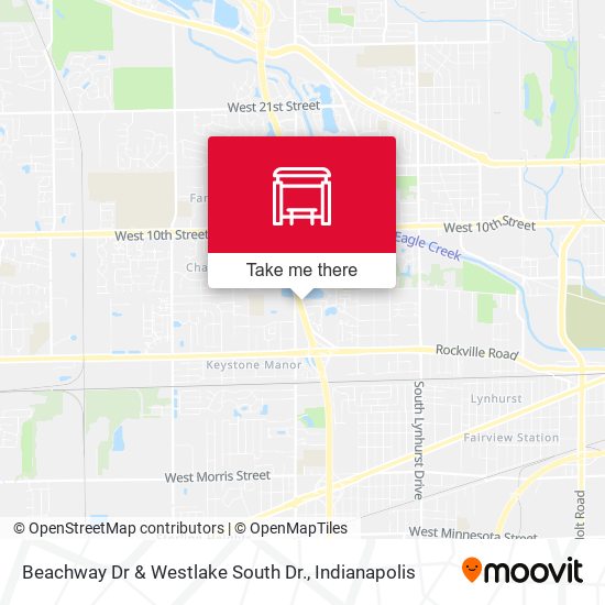 Mapa de Beachway Dr & Westlake South Dr.