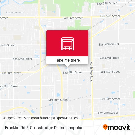 Franklin Rd & Crossbridge Dr map
