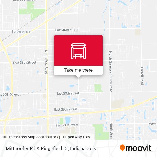 Mapa de Mitthoefer Rd & Ridgefield Dr