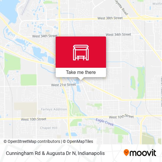 Mapa de Cunningham Rd & Augusta Dr N