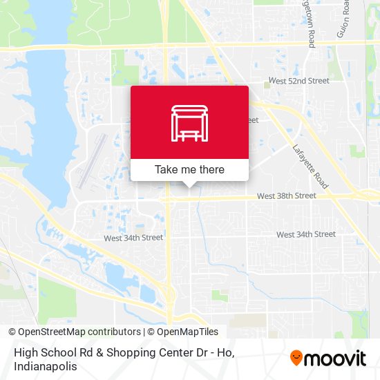 Mapa de High School Rd & Shopping Center Dr - Ho