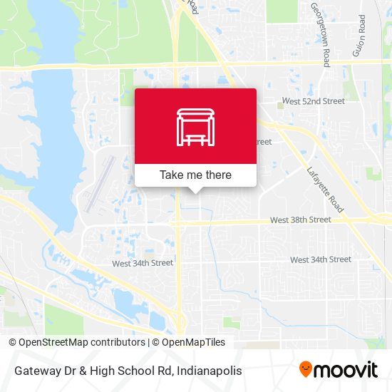 Mapa de Gateway Dr & High School Rd