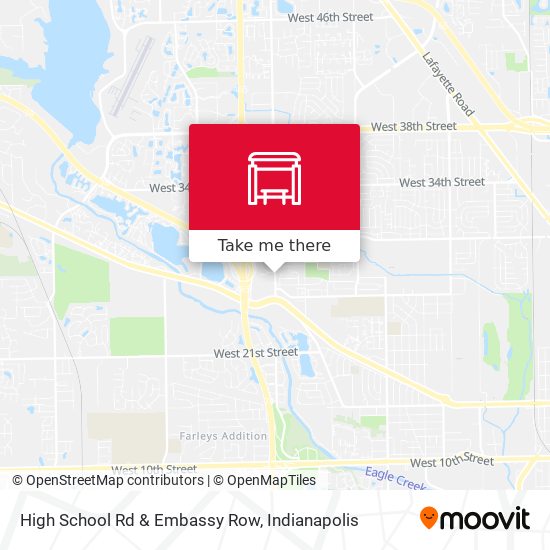 Mapa de High School Rd & Embassy Row