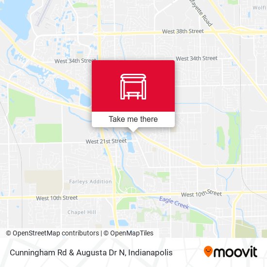 Cunningham Rd & Augusta Dr N map