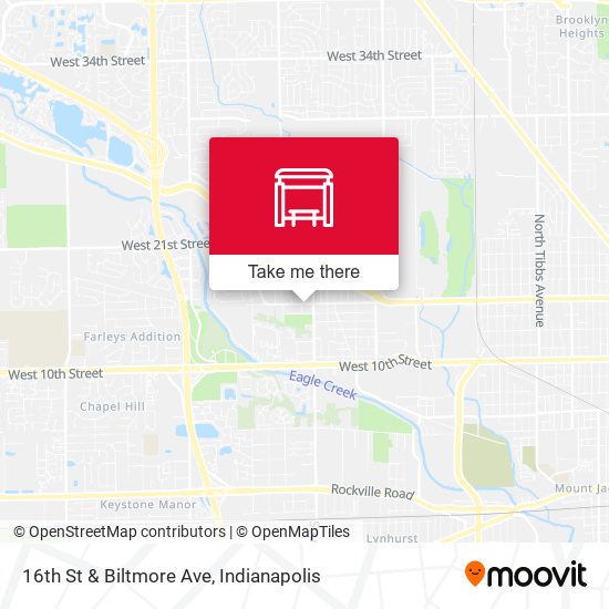 16th St & Biltmore Ave map